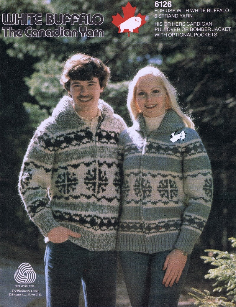 snowflake jumper knitting pattern