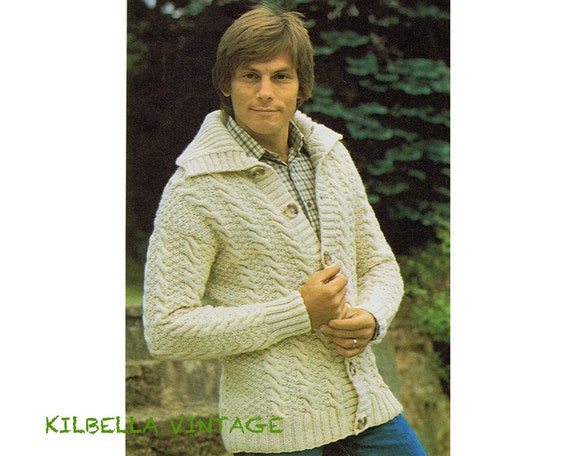 aran jacket knitting patterns