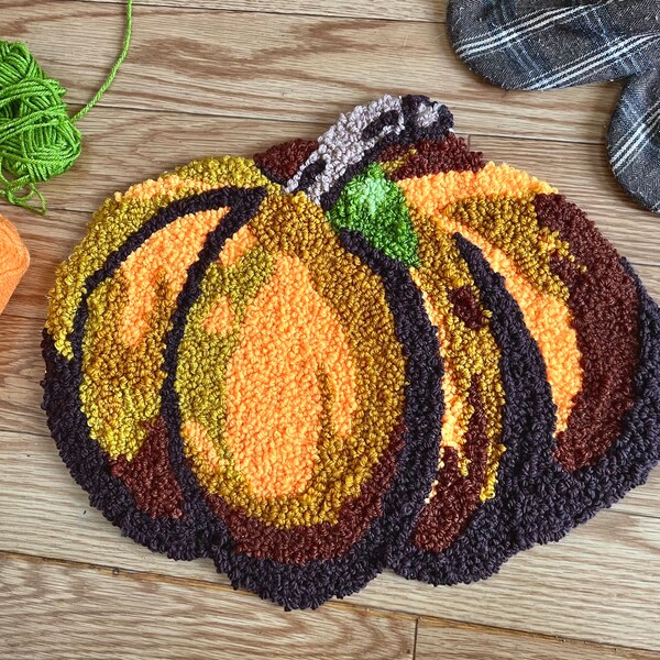 Punch Needle Bath Mat Etsy