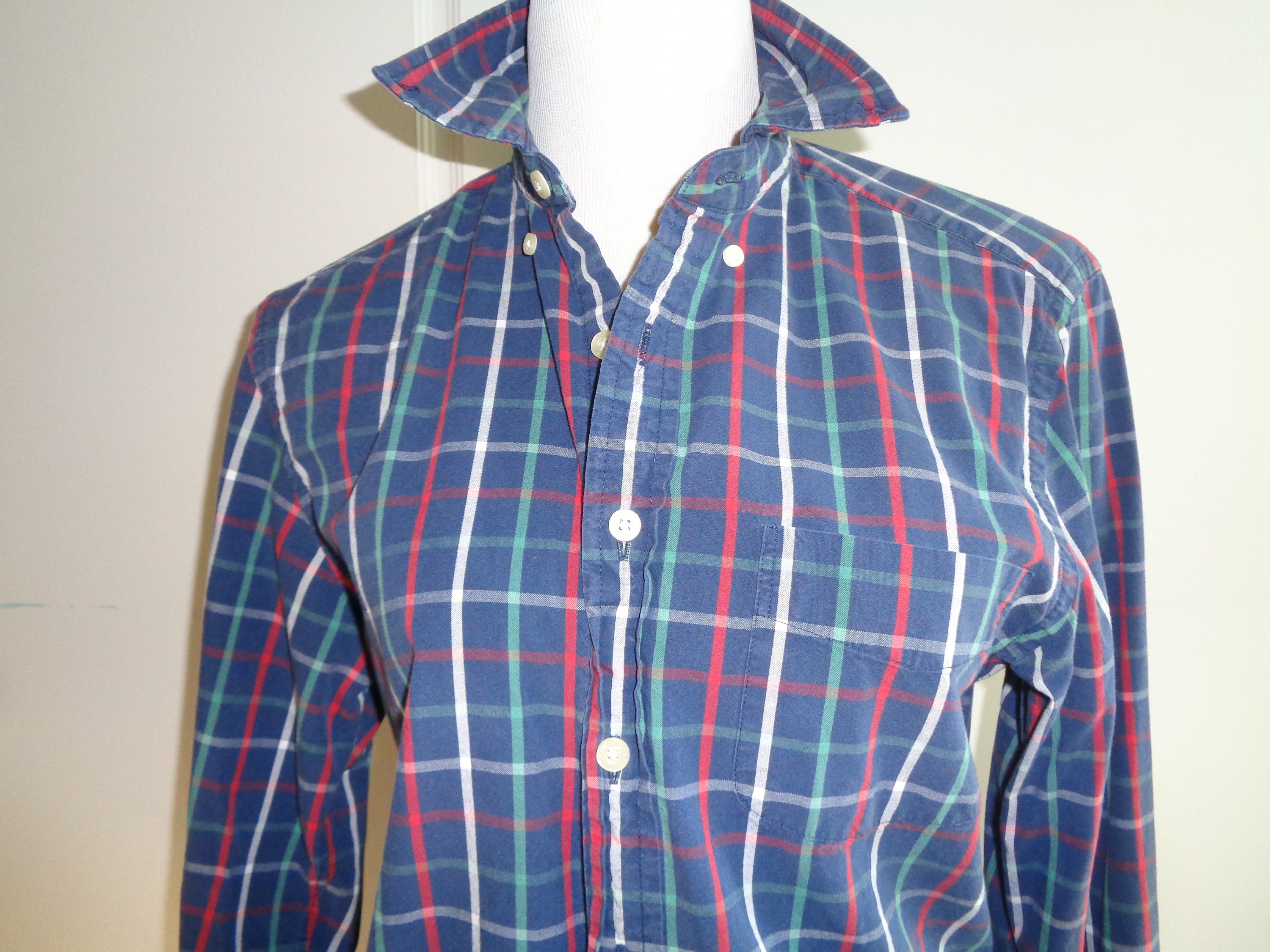 Vintage J. CREW UK Sun Washed Oxford 