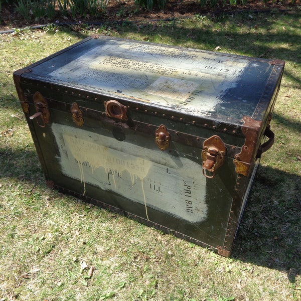 Military Trunk Etsy