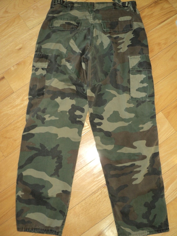 Vintage Army Issued Fatigue Cargo Pants, Classic G