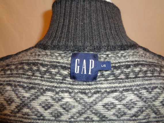 Vintage GAP Brand Size L Unisex Style Lambswool S… - image 7