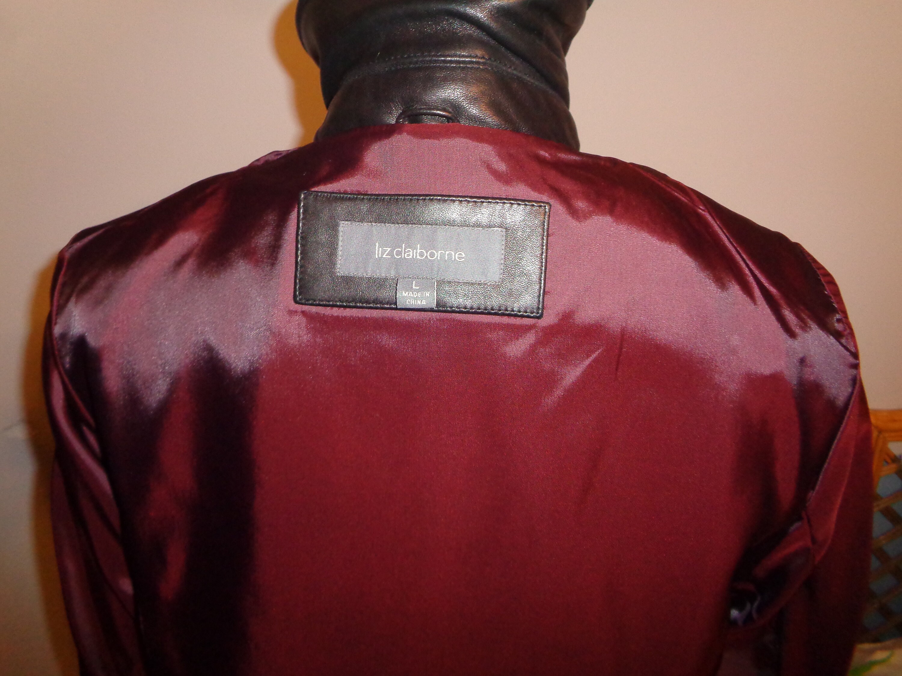 Vintage LIZ CLAIBORNE SIZE L Black Leather Jacket That is Vintage LIZ CLAIBORNE SIZE L Black Leather Jacket That is