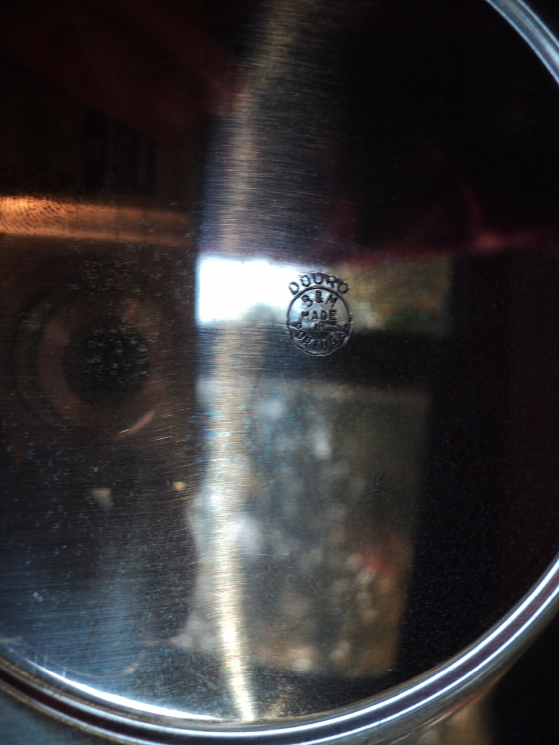 Vintage Solid Copper Kettle with Nickel Lining and Solid Brass soldered