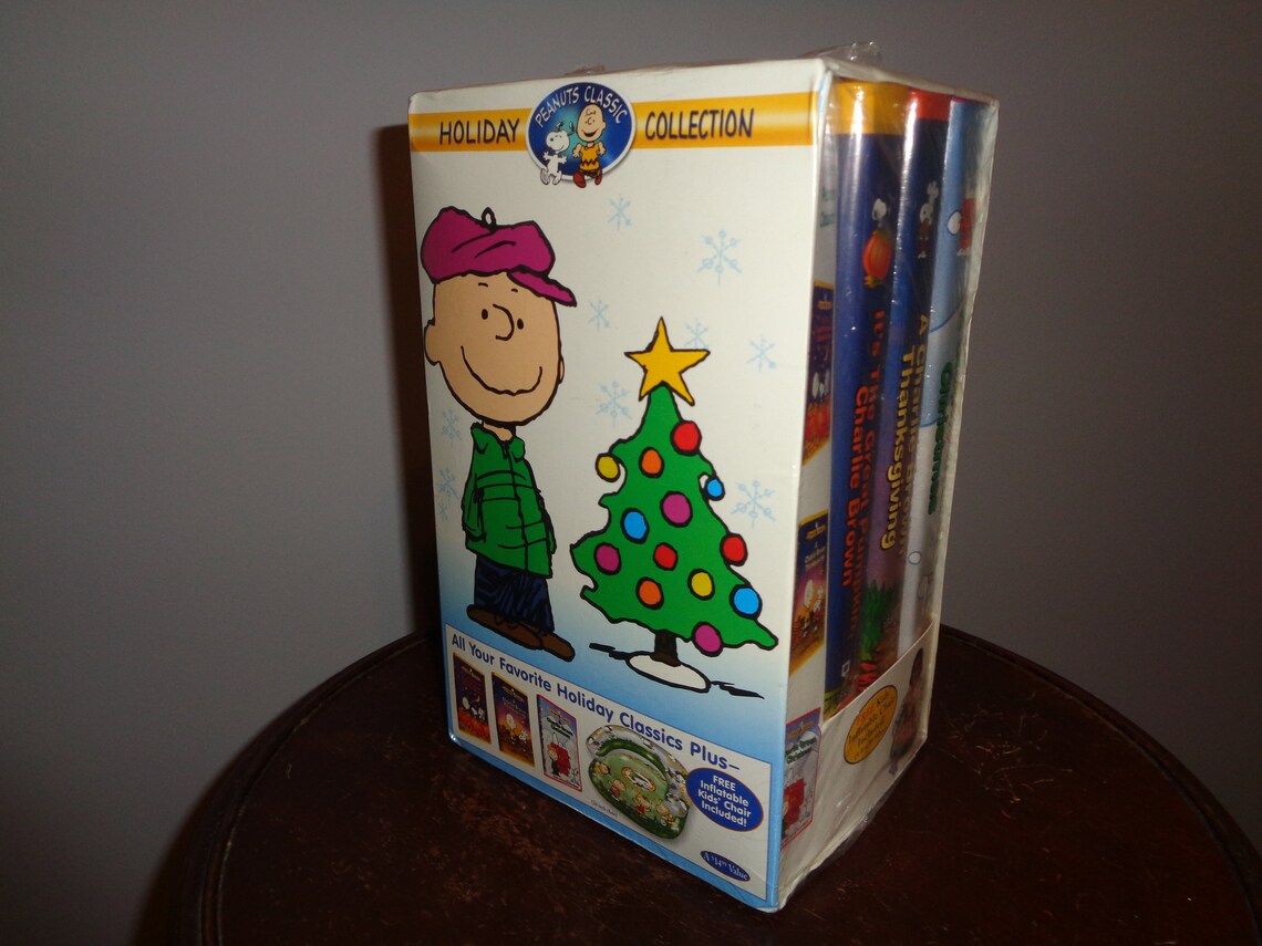 Vintage Charlie Brown Holiday VHS Collection in Mint Condition Etsy