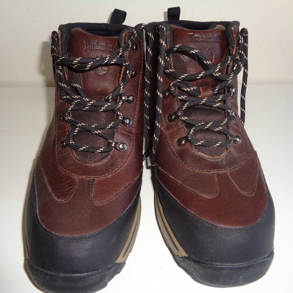 Vintage Timberland Genuine Leather Hiking Boots Size 7 Male - Etsy