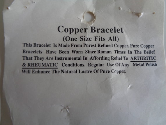 6 Vintage Solid Copper Cuff Bracelets for sale in… - image 10