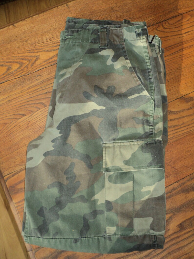 army fatigue stacked pants