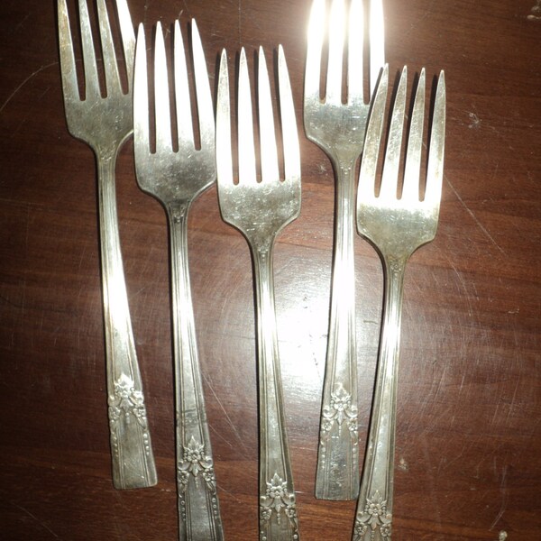 Wm a Rogers Aa Heavy Flatware Etsy