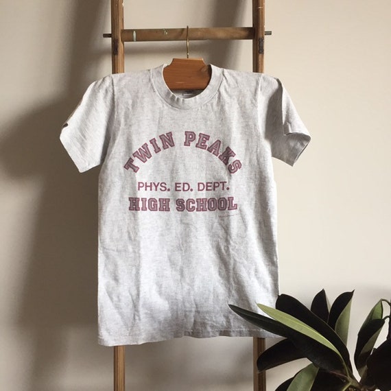 vintage TWIN PEAKS shirt - 1990 Athletic Departmen