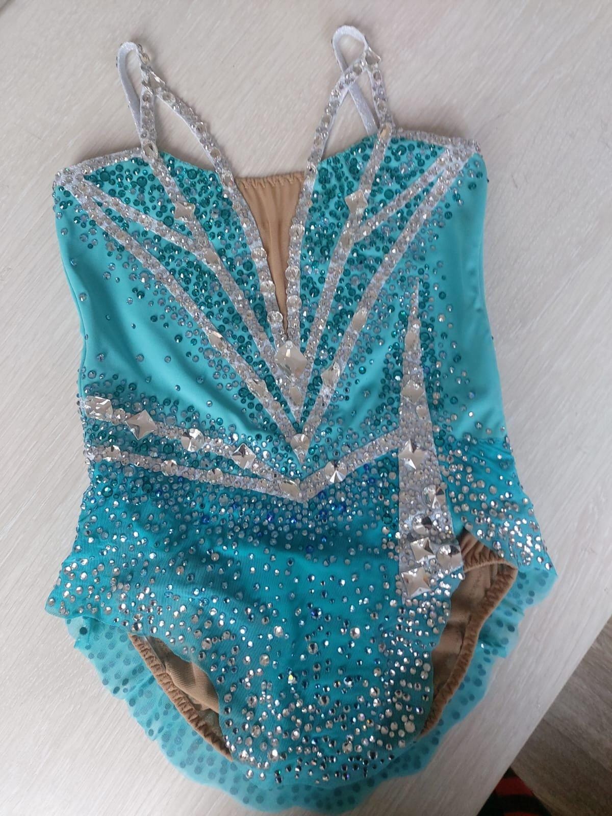 Body Ginnastica Artistica da Bambina a Maniche Lunghe con Strass Alegra | Move Dance IT