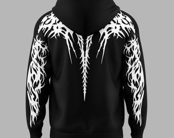 Sweat à capuche réfléchissant pour motard, Vêtements de moto surdimensionnés, Sweat à capuche d'équitation streetwear, Sweat à capuche de sécurité Night Ride, Pull réfléchissant