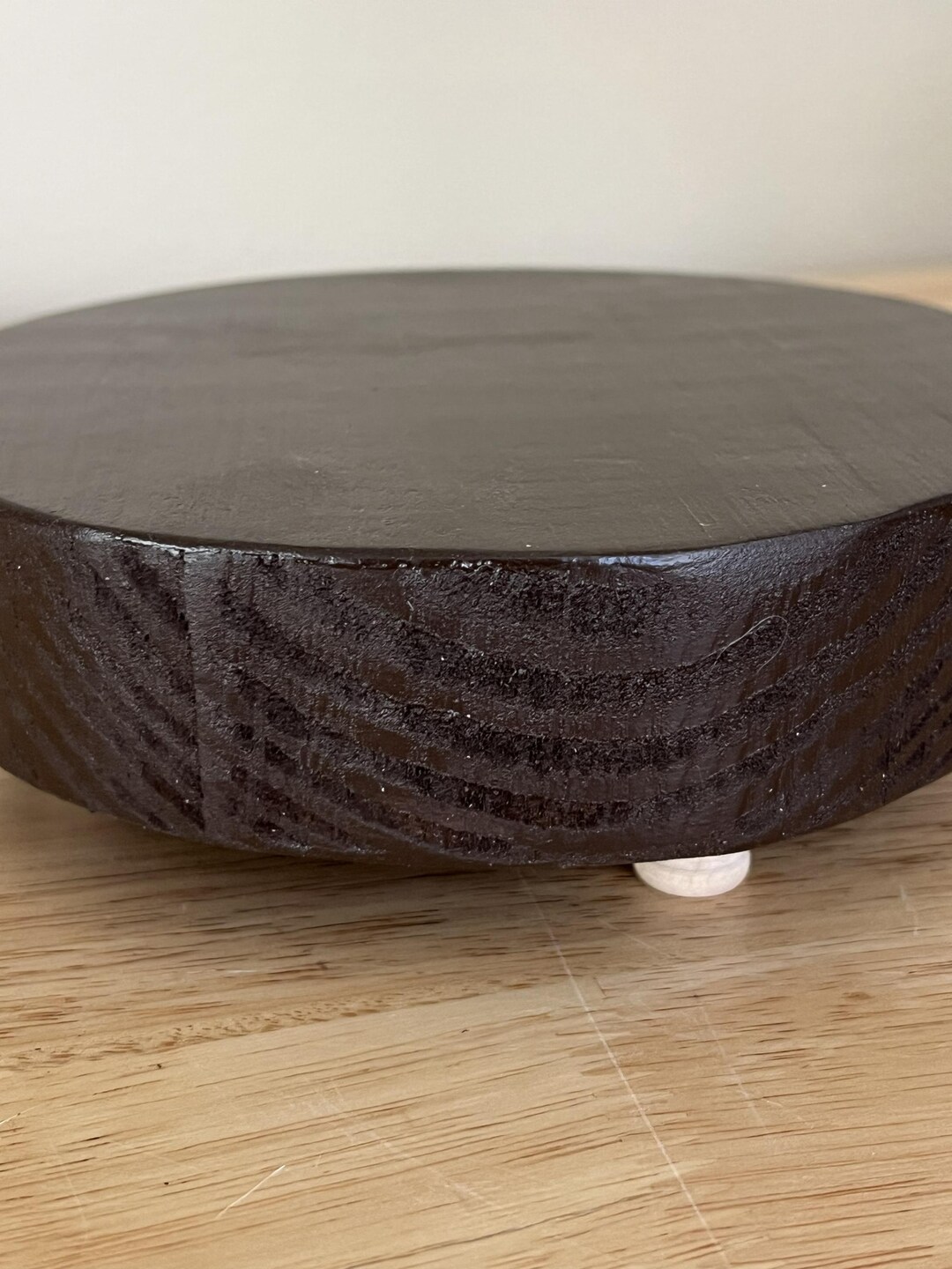 Small Round Riser Round Wood Riser-plant Stand Riser-farmhouse Decor Candle Stand- Small ...