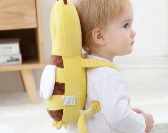 Bee Head Protector Backpack for Baby Walking Crawling Safety Guard