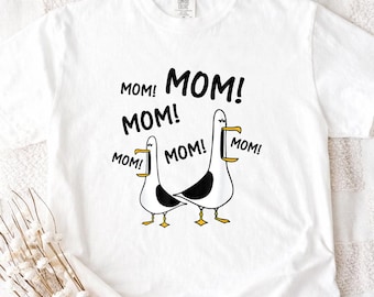 Mom Seagull Funny Mama Seagulls Mothers Day Humor PNG