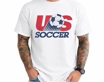 USA Soccer Retro PNG