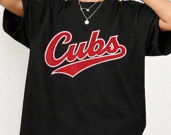 Vintage Cubs Gifts for Men Women Boys Girls Kids PNG