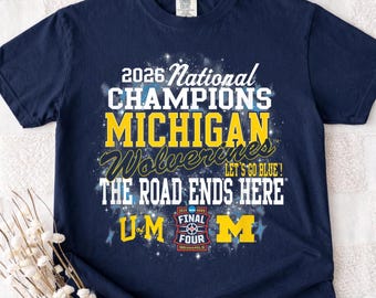 Michigan National Champions 2026 PNG, Michigan Basketball Champions PNG