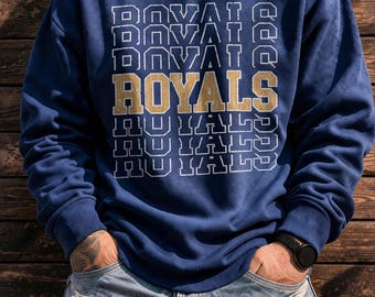 Royals Vintage Gifts for Men Women Boys Girls Kids PNG