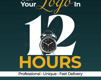 Progettazione di un logo personalizzato in 12 ore, logo aziendale espresso Progettazione di un logo personalizzato per la tua attività Creatore di loghi professionale Creazione di loghi Progettazione di loghi