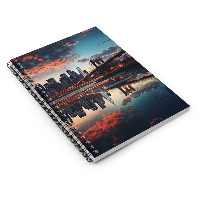 World Ruled Notebook World Cities Spiral Notebook, Ruled Line Journal, Artistic Sketchbook ...