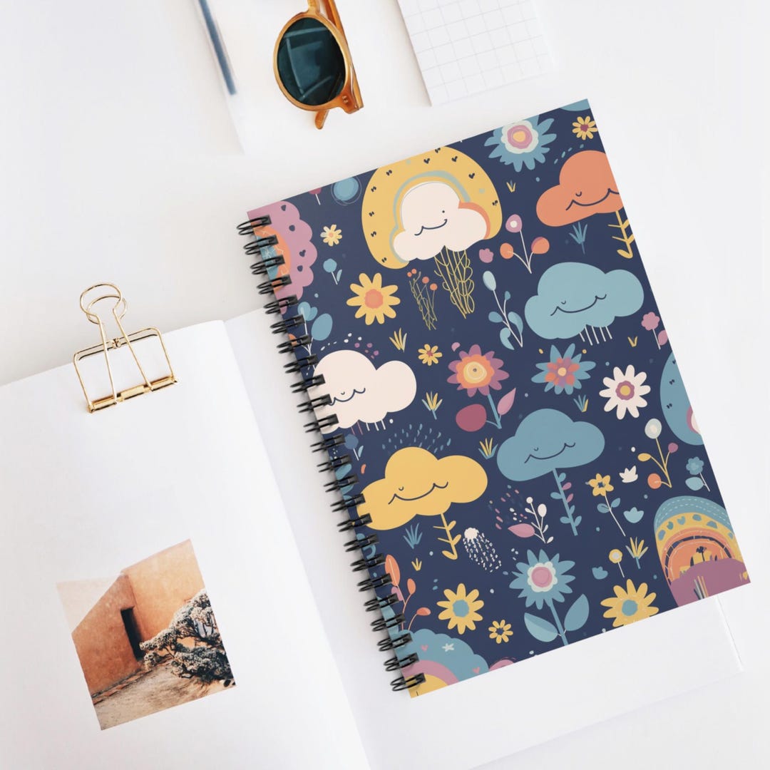 Spring Nature Cheer Spiral Notebook, Ruled Line Journal, Artistic ...