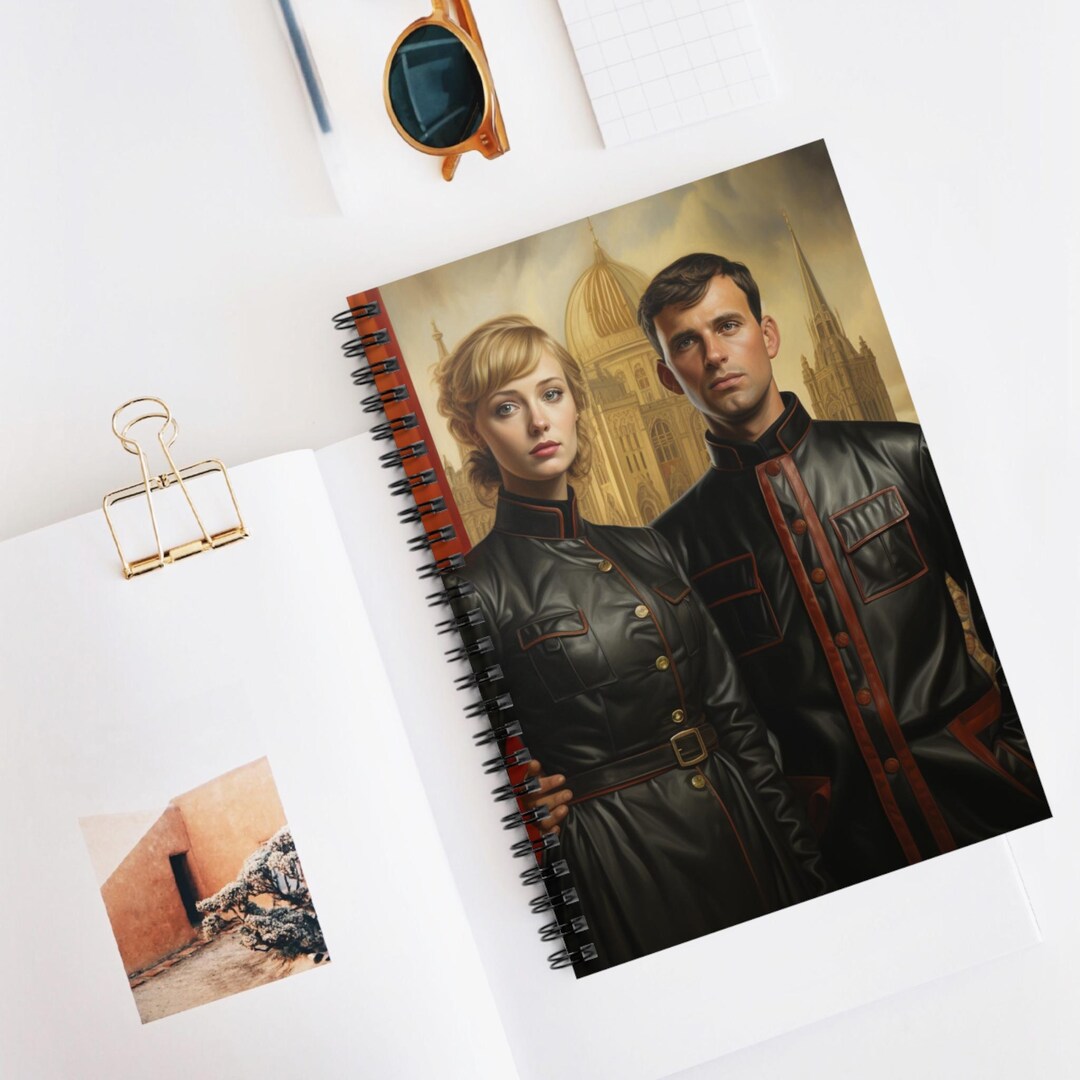 German Culture Spiral Notebook, Ruled Line Journal, Artistic Sketchbook ...
