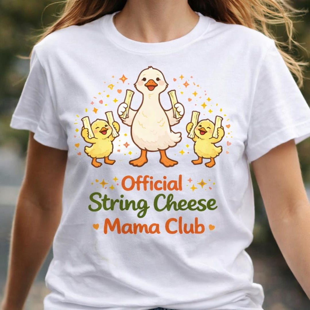 Official String Cheese Mom Club Png, Funny Coquette Silly Goose Mom ...