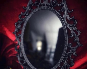 Black Scrying Mirror