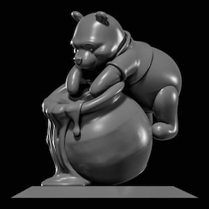 Winnie The Pooh STL file for 3D Printing