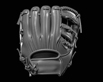 Archivo STL de guante de béisbol para impresión 3D