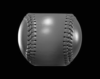 Baseball Planter, Container&Pencil Holder STL file for 3D Printing