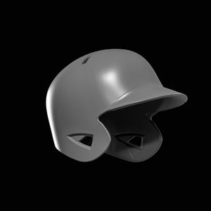 Klassischer Baseballhelm (STL-Datei für 3D-Druck)
