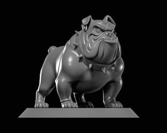 Disney Butch The Bulldog STL file for 3D Printing