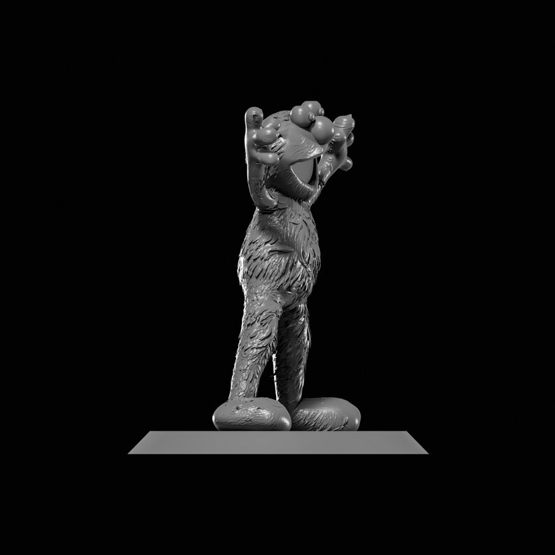 Elmo From Susame Street STL File for 3D Printing - Etsy