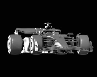 Ferrari Scuderia 2023 SF-23 Formula 1 Car STL file for 3D Printing