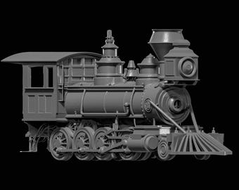 Train Model STL file for 3D Printing