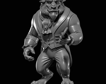 Disney Beast STL file for 3D Printing