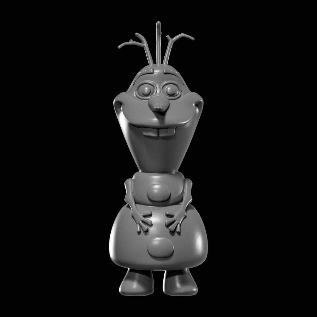 Olaf From Elsa STL File for 3D Printing - Etsy