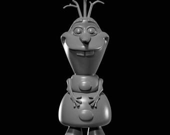Olaf From Elsa STL file for 3D Printing