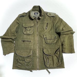 Dolce Gabbana Military Jacket - Etsy