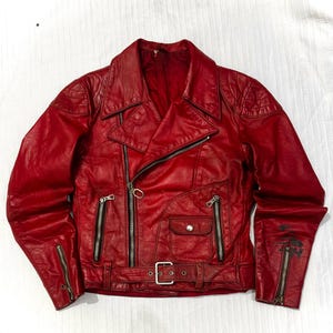 Leather Jacket Harro - Etsy