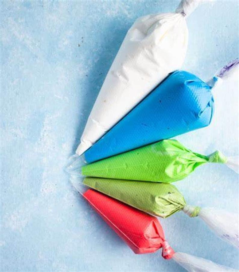 SMALL Royal Icing Bags Need more colors for your cookies now Etsy