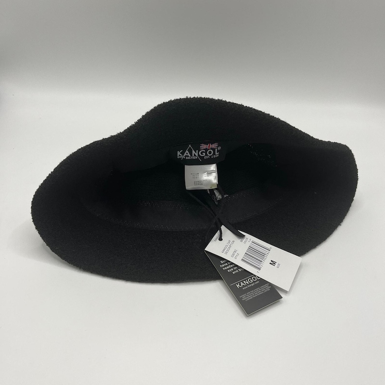 2Pcs Kangol Dome Bucket Hat, Unisex Hyuna Style Cap, Black/ Brown image 4