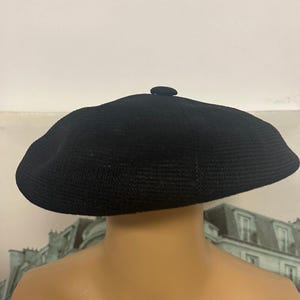 2Pcs Kangol Breathable Mesh Pumpkin & Classic Berets, Unisex Black Summer Hats image 3
