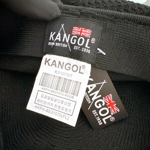 2Pcs Kangol Breathable Mesh Pumpkin & Classic Berets, Unisex Black Summer Hats image 9