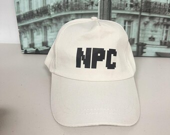 NPC Pixel Gamer Baseball Cap Verstellbarer Gamer Hut