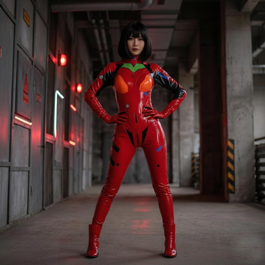 Cyberpunk Rover Cosplay Costume - Pink Hair Anime Style Jacket ...