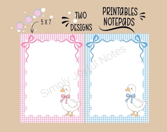 Notatnik z gęsią do druku - Notatnik z gęsią - Silly Goose - Licencja komercyjna